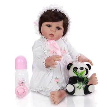 NPK Lovely Baby Atdzimis Meitene Lelle Pilnībā Silikona Ķermeņa Spilgti Bonecas Jaundzimušo Princesi bebes atdzimis Pelde Rotaļlietu Dzimšanas dienas dāvana