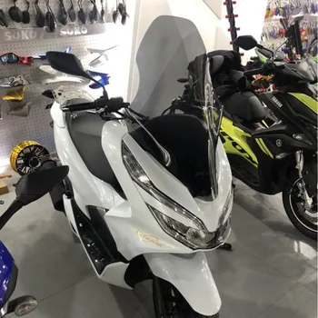 Modificētu Motocikla Jaunu PCX 2018 2019 datora priekšējā vējstikla vēja ekrāna vēja deflektori honda pcx 125 150 2018 2019
