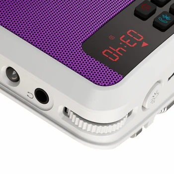 Rolton E500 Portatīvo Stereo Bluetooth Skaļruņi FM Radio Skaidrs, Bass Dual Track Skaļrunis TF Karte USB Mūzikas Atskaņotājs