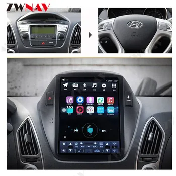 Android 9 4+128GB Auto GPS Navigācijas Par Hyundai Tucson, IX35 2009-2016 Auto Stereo Galvas Vienības Multimediju Atskaņotājs, Radio Navi Lentes
