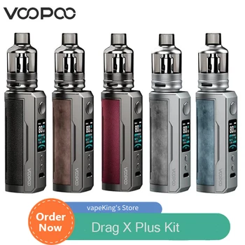 Sākotnējā VOOPOO Velciet X Plus Komplekts 5.5 ml TEC Pod Tvertne Kasetne fit TEC DM1 DM2 spole 100W Mod E-Cigarešu Iztvaikotāju Pod Komplekts