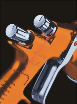 Ūdens bāzes smidzinātāju GTI TTS 1.3 mm Gaisa Aerosola Krāsu Pistoli augstas Efektivitātes Automobiļu galīgās apdares TE20 krāsošanas automašīnas