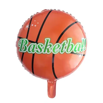 10pcs 18inch futbols Futbols gaisa Balonu Basketbola Folija Hēlija Bumbu Puiku Dzimšanas dienas svinības Apdare Svinības Gaisa Globos