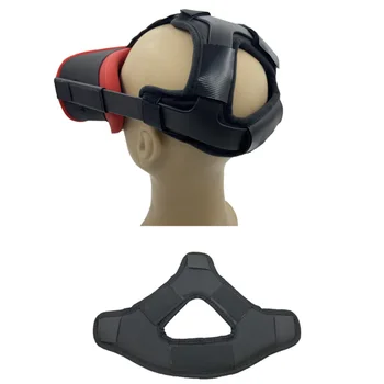 Jaunākās neslīdoša VR Ķiveri Galvā Spiediena mazināšanas Siksna Putu Spilventiņu Oculus Quest VR Austiņas Spilvenu Galvas Stiprinājuma Piederumus
