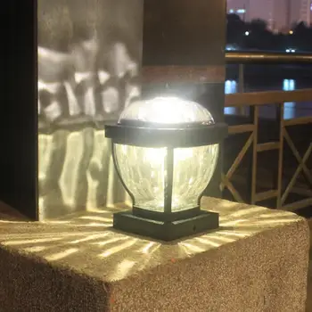 Saules LED Pīlārs Lampas Ūdensizturīgu Baltu Siltu Krāsu, Āra Dārza Zāliena Gaismas Ainavu Led Saules Zālienu Lampas Dārza Dekorēšanai