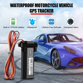 Auto Mini GPS tracker Auto Motocikls ar Iebūvēto Akumulatoru GT01 Ūdensizturīgs Auto Tracker ātruma pārsniegšanu Signālu Reālā Izsekošanas