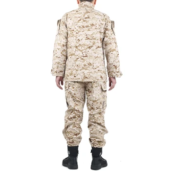 Vīriešu Militāro formas tērpu Taktiskās Apģērbu Kaujas Krekls Maskēties Armijas Militar Īpašo Spēku Karavīrs Mētelis+Elsas Uzstādīt Maxi XS-2XL