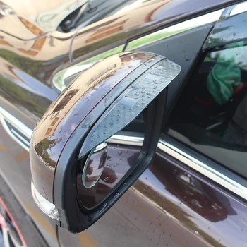 Auto Dizains Auto Atpakaļskata Spogulī, Uzacu Lietus Rīkiem Vairogs Anti-lietus Pārsegs Uzlīmes Lifan 320 330 X50 X60 Marvell 2009-2019