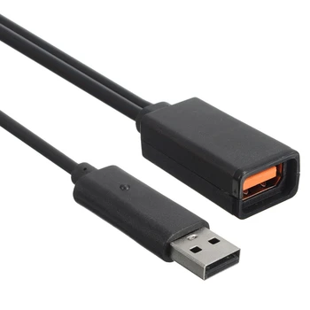 AC 100V-240V Strāvas Padeve ES/ASV Spraudņa Adapteris, USB Uzlādes Lādētāja Par Microsoft Xbox 360 Kinect Sensors