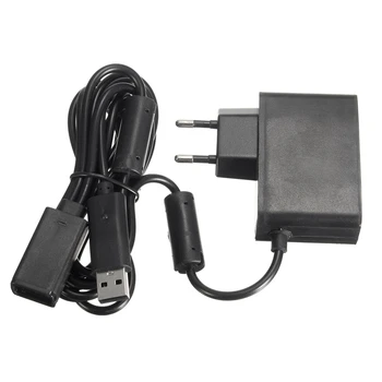 AC 100V-240V Strāvas Padeve ES/ASV Spraudņa Adapteris, USB Uzlādes Lādētāja Par Microsoft Xbox 360 Kinect Sensors