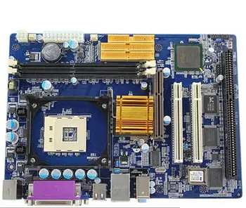 2019 Jaunu Oriģinālu 845GV ISA Mainboard 478P ISA Mātesplatē 4-PCI VGA LPT 3 ISA Slots malšanas mašīnu, Rūpniecības Mātesplati