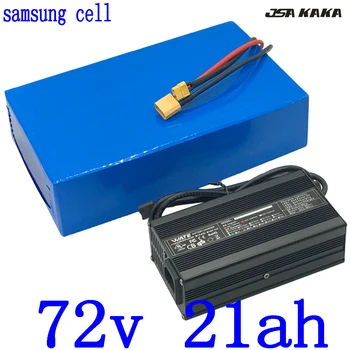 72V 20AH Litija Baterija 72V 2000W 3000W Ebike Akumulatora 72V 10AH 13AH 15AH 18AH 20AH Elektrisko Velosipēdu Akumulatora lietošana samsung šūnu
