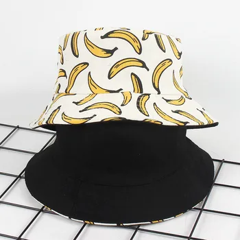 Spaiņa cepuri Unisex Pieaugušo Double Sided Valkāt Banānu Zvejnieks, Cepure, Sauļošanās Ārā Klp hip hop harajuku sieviešu, Vīriešu cepures