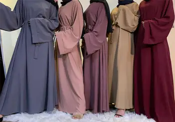 Eid Mubarak Abaya Musulmaņu Hijab Maxi Kleita Nidas Femme Arābu Caftan Islāmu Apģērbs, Drēbes, Kleitas Eid Ramadāna Musulman Vestidos