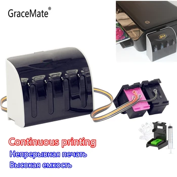 GraceMate 300 Tintes Padeves Sistēma, Savietojama Hp 300 300xl Kasetne Deskjet D1660 D2560 D2660 D5560 F2420 F2480 F2492 F4210