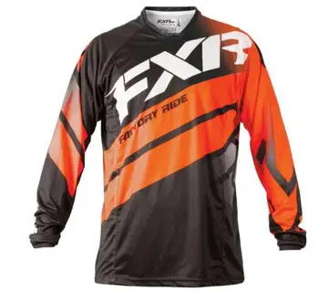 Ir 2021. Enduro Riteņbraukšana T-krekls Kalnu Kalnu Velosipēds ar garām Piedurknēm Sacīkšu Apģērbs DH MTB Offroad Motokrosa Ilgi BMX FXR Svīteri