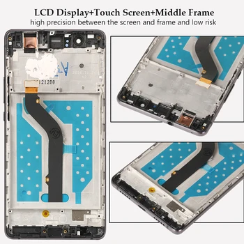 Displeja Huawei P9 Lite LCD Displejs, Touch Screen Digitizer Montāža Nomaiņa Huawei P9 Lite VNS-L31 L21 L22 L 23 Ekrāns