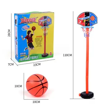 Regulējams Augstums Basketbola stāvēt Piepūšamās Rotaļlietas Portatīvo Bērniem, Bērnu basketbolam Rotaļlietas Grozs Plaukts Iekštelpu Āra Spēles Rotaļlietas