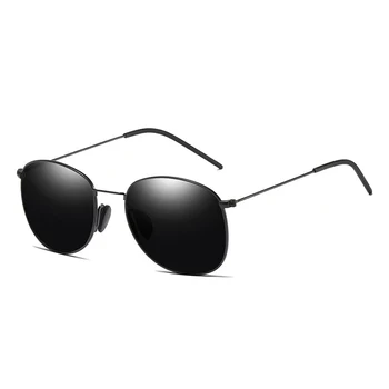 Toketorism Retro Polarizētās Vīriešu un Sieviešu Saulesbrilles Zīmola Dizainere Anti-glare uv400 Pilota Brilles 0506