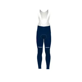 Ir 2021. Quick STEP Komandas Sacīkšu Čempions Apģērbu Pavasara/Rudens Vīriešu Zilā krāsā ar garām Piedurknēm Riteņbraukšana Jersey, Tērpi Go Pro Ciclismo Maillot