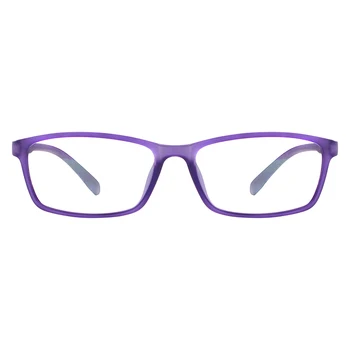 Vīrieši Sievietes Taisnstūrveida Brilles Plastmasas Elastīga TR90 Pilna Loka Brilles Rāmis Recepšu Lēcas Tuvredzība Lasījumā