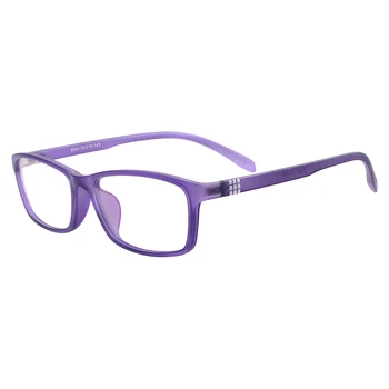 Vīrieši Sievietes Taisnstūrveida Brilles Plastmasas Elastīga TR90 Pilna Loka Brilles Rāmis Recepšu Lēcas Tuvredzība Lasījumā
