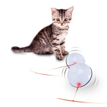 Pet Cat Suņu Rotaļlietas LED Gaismas Auto Ritošā Flash Bumbu Rotaļlietas Uzlādes ar USB Smart Pet Lekt Bumbu Pakaļdzīšanās Bumbu Rotaļlieta Kaķis