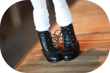 BJD lelles kurpes ir piemērotas 1 / 4 1 / 6 MID modes jauki pušķis siksna, īsi zābaki un 7-krāsu leļļu piederumi
