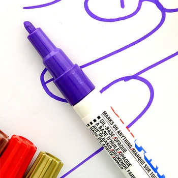 12colors UNI PX-21 Pastāvīgu Marķieri, Pildspalvas, Eļļas Krāsas Ūdensizturīgs Rakstot uz Metāla, Stikla, Auduma Riepas Grafiti Krāsu Marķieri Pildspalvas