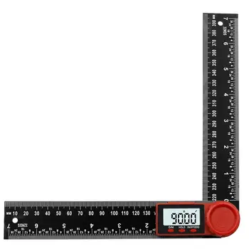 200/300MM Digitālo Elektronisko Leņķa Rādītājs Leņķa Lineālu Līmeņa Mērīšanas Rīks, Transportieris, Inclinometer Goniometer