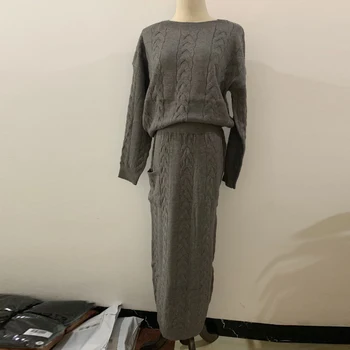 Ziemas Džemperis Abaya Dubaija Turcija Musulmaņu Komplekti Kleita, Hijab Caftan Kaftan Islāmu Apģērbu Abayas Sieviešu Drēbes Musulman Komplekti
