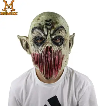 Molezu Halloween Šausmu Ne Muti Monster Mask Sapuvis Zombiju Lateksa Maska Zombiju Maska Pieaugušo Lateksa Halloween Masku