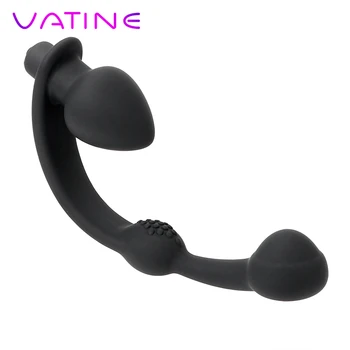 VATINE 10 Frekvences Seksa Rotaļlietas Vīriešiem Un Sievietēm, Pievienojiet Anālā Masturbācija Ierīces Maksts Stimulācijas Butt Plug Vibrators