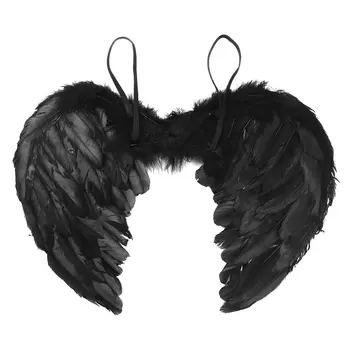 Spalvu Eņģeļa Spārnus Eņģelis Pasaku Nekustamā Spalvu Spārni Deju Grupa Cosplay Kostīmu Skatuves Šovs Iedomātā Kleita Ziemassvētku Maskarāde