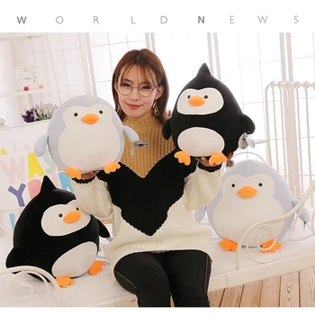 30cm Kawaii Tauku Pingvīnu Izbāzti Plīša Rotaļlietas Kulons Cosplay Rotaļlietas Bērnu Mīksto Dzīvnieku Pingvīns Lelle Bērniem Meitene Ziemassvētku un Dzimšanas dienas Dāvana