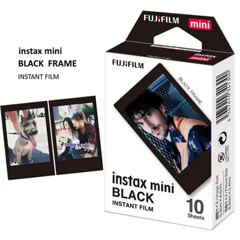 Par Fujifilm Instax Mini 9 11 Kameras Instax Mini Filmu Pack - 30 Lapas Instant Fotogrāfijas - Debesis Zilas, Rozā Limonāde, Melns Rāmis