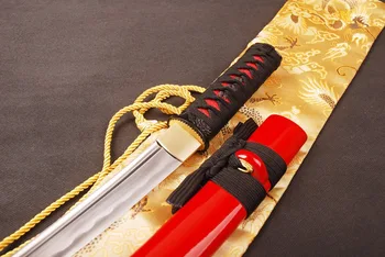 Brandon Zobeniem Rokas Lējuma Japāņu Samuraju Tanto 1060 Oglekļa Tērauda Asu Zobenu Kaujas Gatavs Pilnībā Tang Zobenu Kaujas Nazis, Īsā