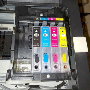 CISSPLAZA 1SET Eiropā T502XL 502xl Uzpilde Tintes Kasetne ar + Krāsu Tinte ir Savietojams ar Epson XP 5105 5100 WF 2865 2860 printeri