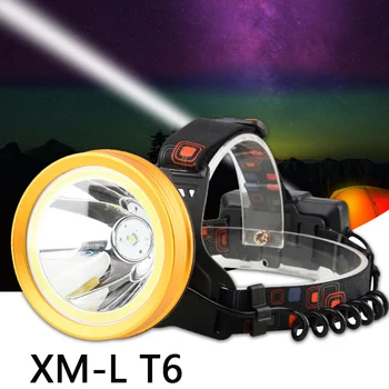 XML T6 Augstas Kvalitātes Alumīnija Kausa Galvas Lukturīti Lampas Lāpu Super Spilgti Led Lukturi, Lukturu Usb Lādējamu 18650 Akumulatoru