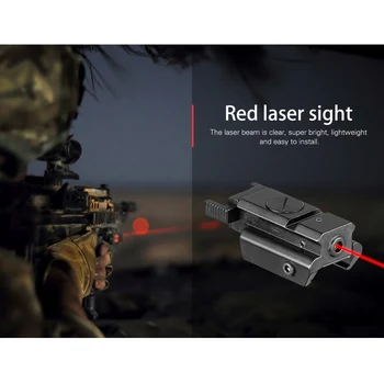 11mm / 20mm Riflescope Taktiskās Red Dot Lāzera Redzes Zemā Orbītā Lāzera darbības Joma, Grunts Apjomu, par Airsoft Pistole Pistoli Taktiskās Medības