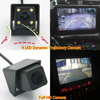 Platleņķa 1080P MCCD HD Rezerves Bezvadu Autostāvvieta Monitors Atpakaļgaitas Atpakaļskata Kamera Ssangyong Jauno Actyon Korando. Gada Auto