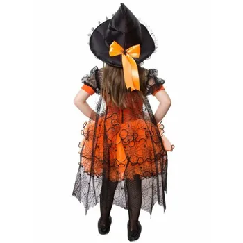 2019 Jaundzimušais Zīdainis, Mazulis Meiteņu Drēbes Halloween Mežģīnes Zirnekļa Tīkls, Kostīmu Puse Kleita Ragana Cosplay Festivāls Apģērbi