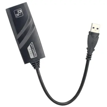 Ārējās Bezmaksas Disku, USB 3.0 Gigabit LAN USB, lai RJ45 NIC RTL8153 Čipu Jaunināt tīkla pieslēguma ātrums