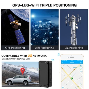 Concox Mini GPS Tracker Bērniem AT2, WIFI, AGPS Ātri Reālā Dziesmu GPS atrašanās vietas Balss Monitors Localizador GPS 7 Dienas Gaidīšanas