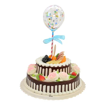 10pcs/set 5inch Konfeti Hēlijs, Gaisa Ballon Kārta Caurspīdīga Lateksa Baloni, Kāzu Dekorācijas, Happy Birthday Party Piederumi