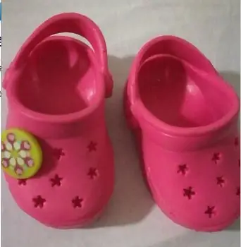 Īpašais piedāvājums 43cm baby lelle kurpes Caurumu kurpes lelle piederumi 43cm atdzimis bērnu lelle meitenes dāvanu rotaļlietas