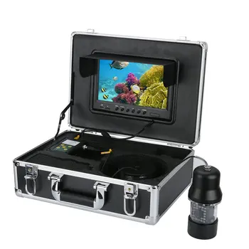 15m 30m Zemūdens Zvejai, Video Kamera Fish Finder 9 Collu DVR Reģistratoru Krāsu Ekrāns Ūdensizturīgs Led 22 360 Grādu Rotējoša Nāca