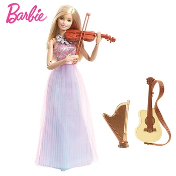 Sākotnējā Barbie Lelles Vijole Brinquedos Bjd Baby Lelle, Rotaļlietas Meitenēm Juguetes Barbie Mākslinieks Rotaļlietas Cildren Lelles, Aksesuāri