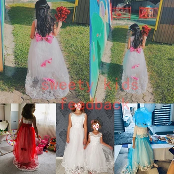 Ir 2021. Pusaudžu Meiteņu Kleitu Bērnu Līgavas, Bērnu Kleitas Meitenēm Apģērbu Princese Kleita Puse, Kāzu Kleita, Kostīms 8 10 12 Y