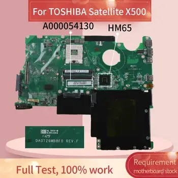 DA0TZ6MB8F0 Portatīvo datoru mātesplati Par TOSHIBA Qosmio X500 X505 P500 P505 Grāmatiņa Mainboard A000054130 HM65 DDR3